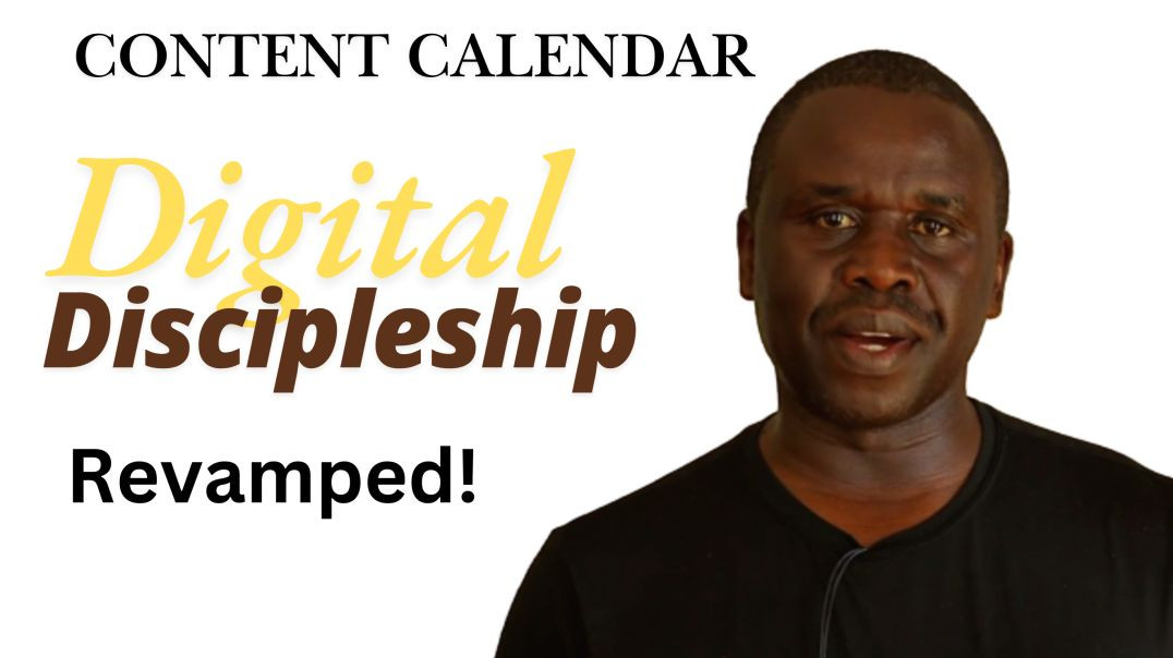 Digital Discipleship| Content Calendar